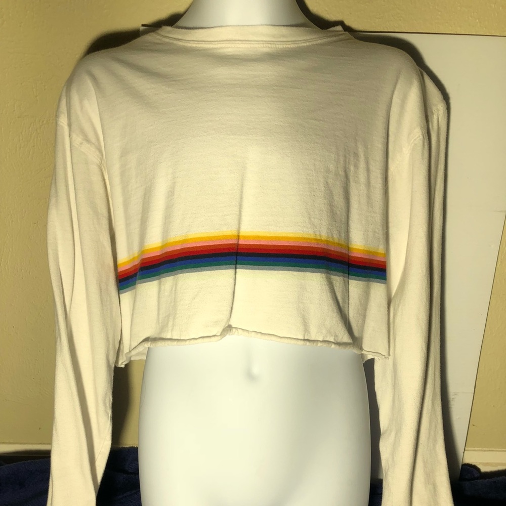 Pacsun long sleeve crop top